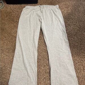 Champion Gray Sweatpants with Elastic Waistband